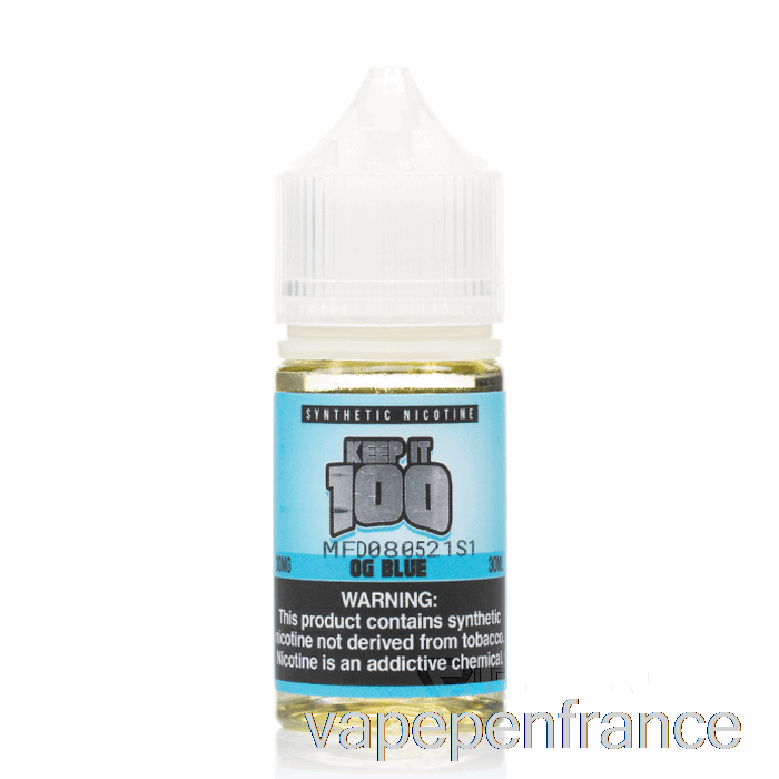 Og Sels Bleus - Gardez-le 100 - 30 Ml 50 Mg Stylo Vape